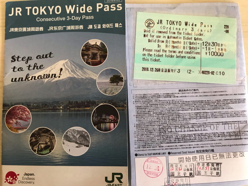 Du lịch quanh vùng Kanto 3 ngày bằng Shinkansen với JR Tokyo Wide Pass